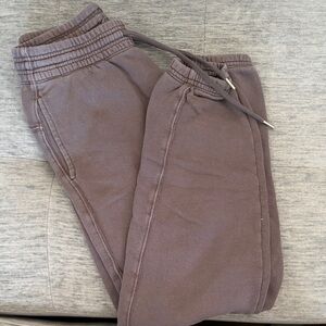 Aerie Gray Jogger Pants